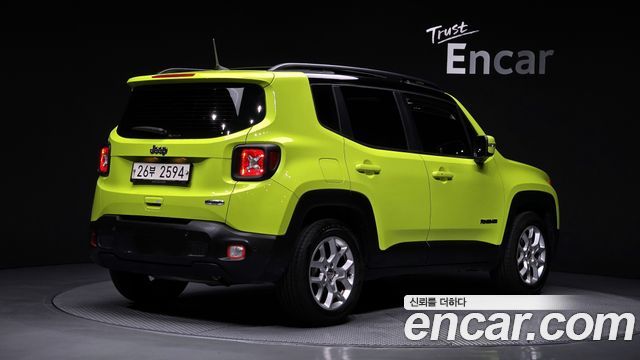 Jeep Renegade из Кореи Encar