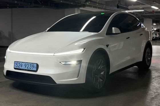 Tesla Model Y L Long Range AWD — пробег 3 850 км — фото 1 из 5