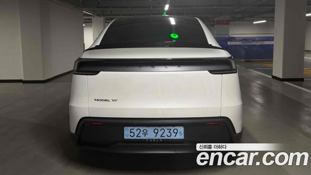 Tesla Model Y из Кореи Encar