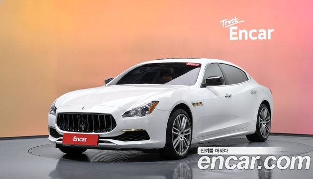 Maserati Quattroporte из Кореи Encar