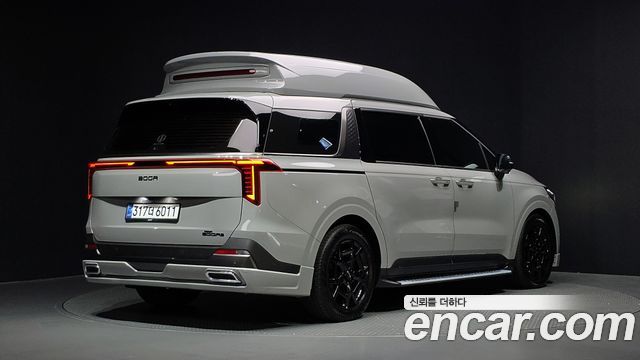 Kia Carnival Gasoline 9-Seater Hi Limousine (7-seater Limousine(Special vehicle) — пробег 3 554 км — фото 2 из 5