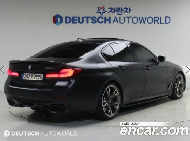 BMW 5-Series M550i xDrive — пробег 87 791 км — фото 2 из 5