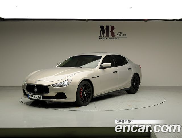 Maserati Ghibli из Кореи Encar