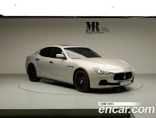 Maserati Ghibli из Кореи Encar