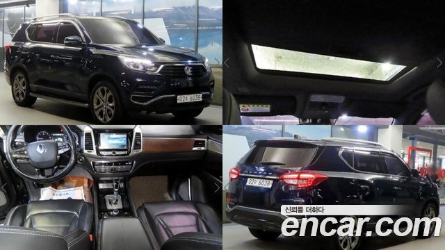 Ssangyong Rexton из Кореи Encar