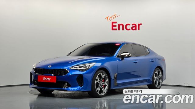 Kia Stinger из Кореи Encar