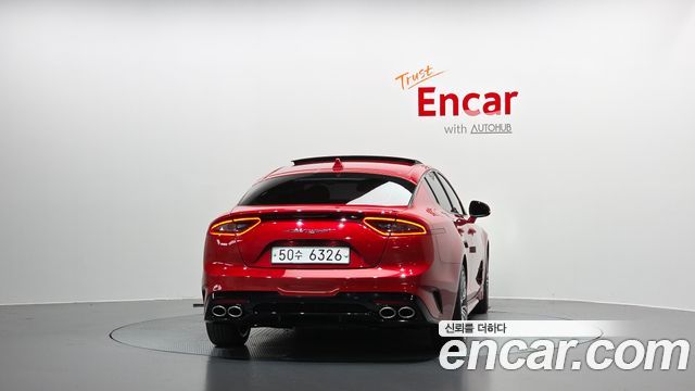 Kia Stinger из Кореи Encar