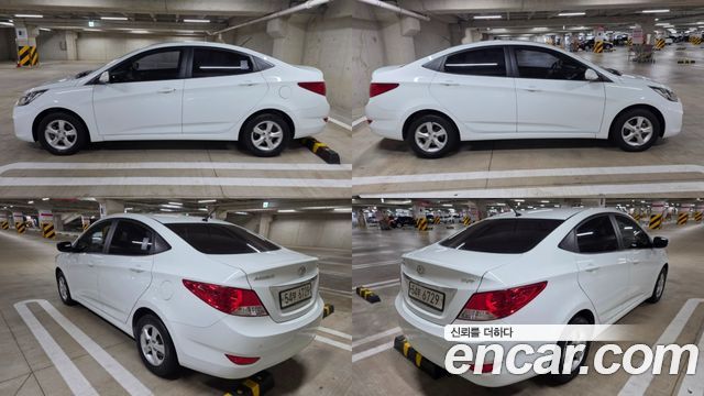 Hyundai Accent из Кореи Encar