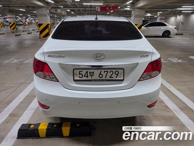 Hyundai Accent из Кореи Encar