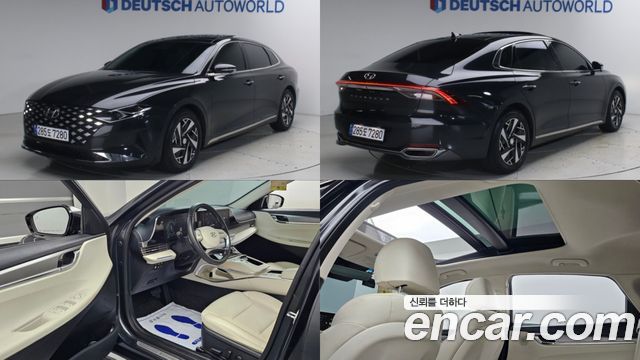 Hyundai Grandeur из Кореи Encar