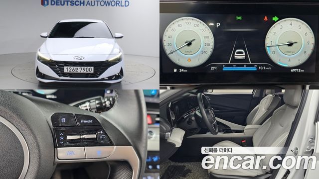 Hyundai AVANTE из Кореи Encar