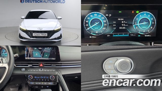 Hyundai AVANTE из Кореи Encar