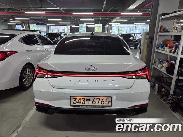Hyundai AVANTE из Кореи Encar
