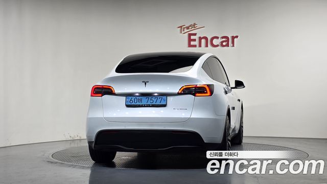 Tesla Model Y из Кореи Encar