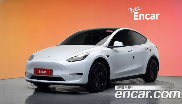 Tesla Model Y из Кореи Encar