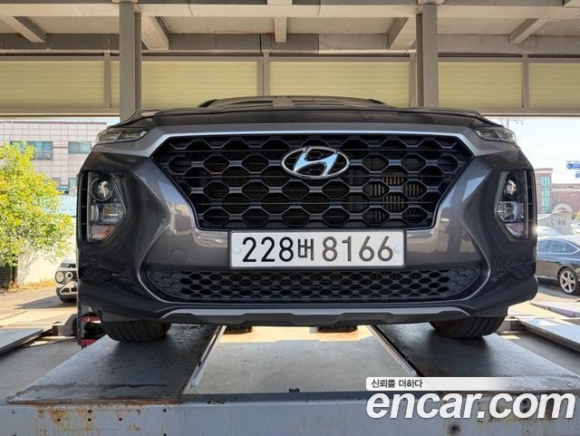 Hyundai Santafe из Кореи Encar