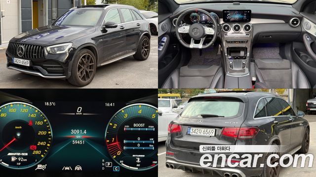 Mercedes-Benz GLC-Class AMG GLC43 4MATIC — пробег 59 455 км — фото 1 из 5