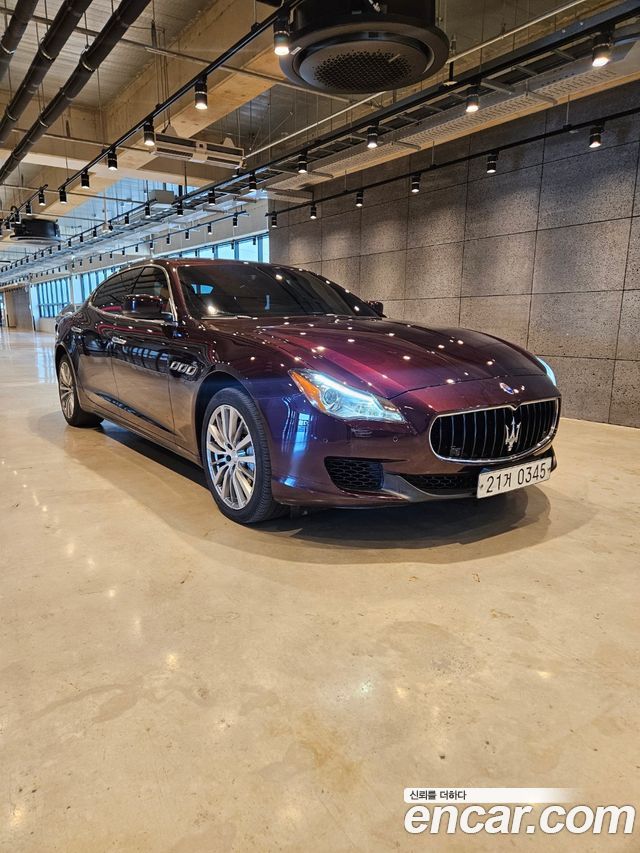 Maserati Quattroporte из Кореи Encar