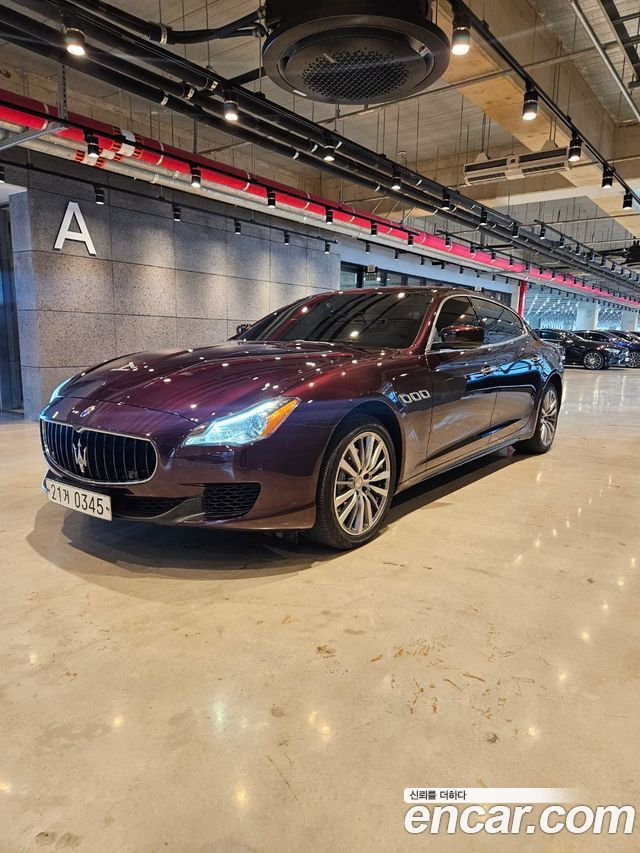 Maserati Quattroporte из Кореи Encar