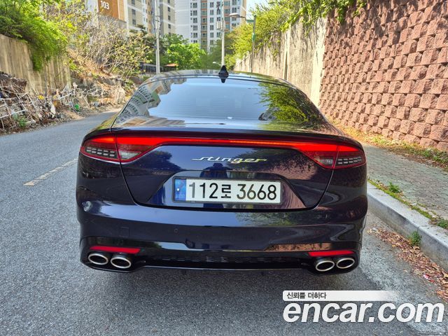 Kia Stinger из Кореи Encar