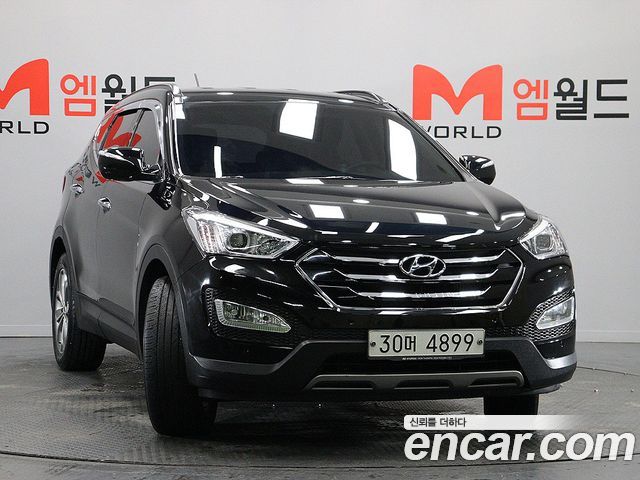 Hyundai Santafe Diesel(e-VGT) 2.0 2WD Premium — пробег 123 000 км — фото 2 из 5