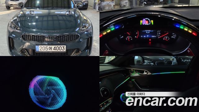 Kia Stinger из Кореи Encar