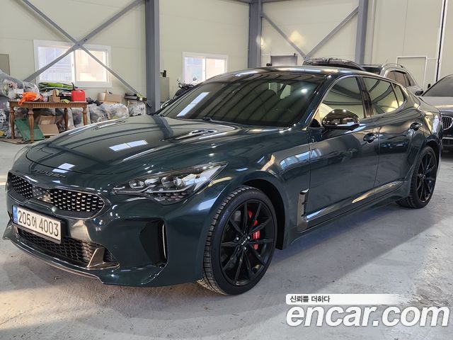 Kia Stinger из Кореи Encar