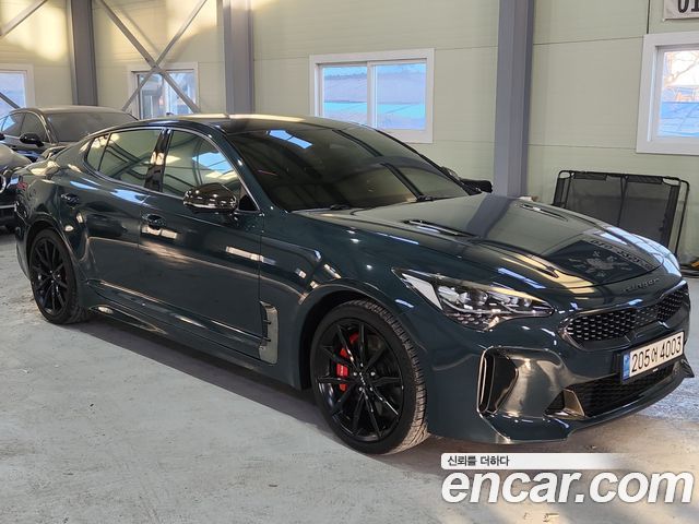 Kia Stinger из Кореи Encar