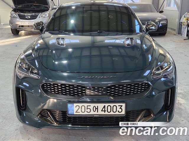Kia Stinger из Кореи Encar