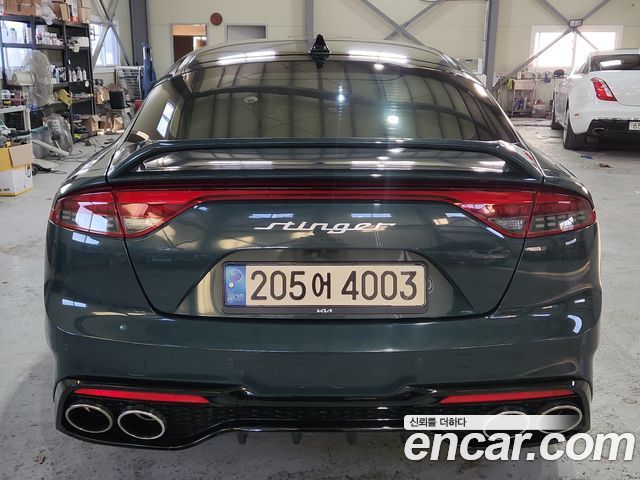 Kia Stinger из Кореи Encar