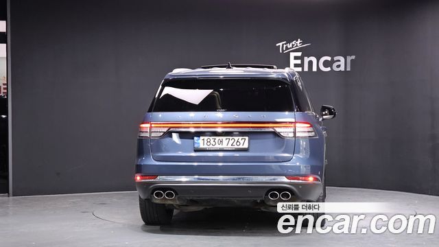 Lincoln Aviator из Кореи Encar