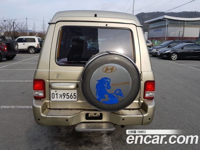 Hyundai Galloper из Кореи Encar