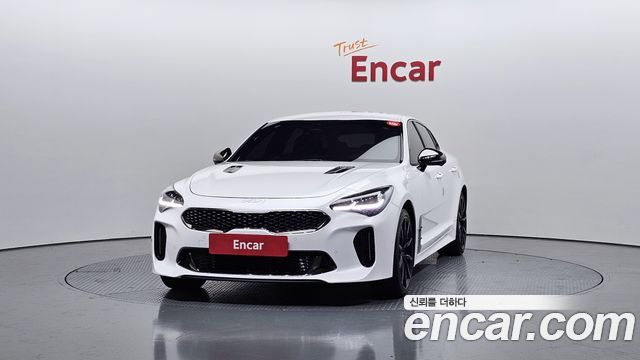 Kia Stinger из Кореи Encar