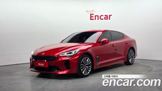 Kia Stinger из Кореи Encar