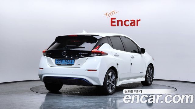 Nissan Leaf из Кореи Encar