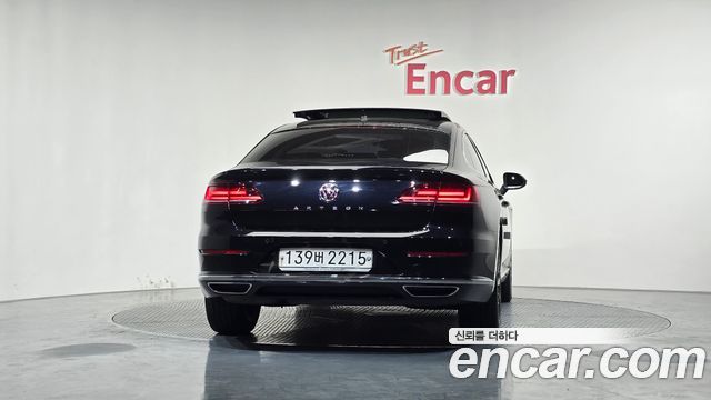 Volkswagen Arteon из Кореи Encar