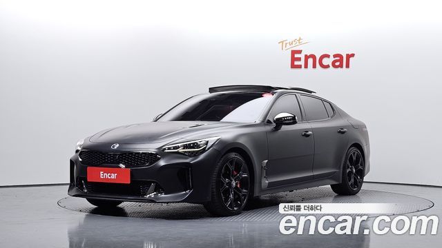 Kia Stinger из Кореи Encar