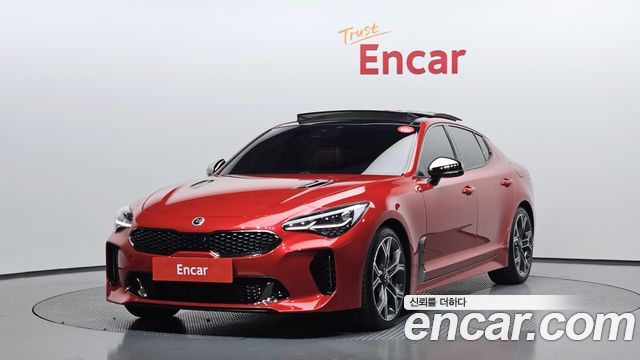 Kia Stinger из Кореи Encar