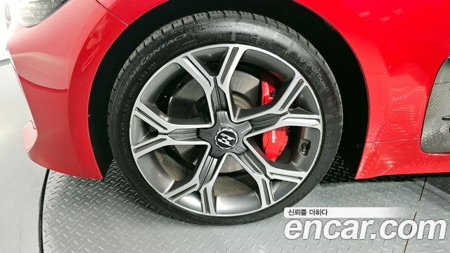 Kia Stinger из Кореи Encar
