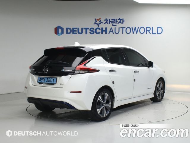Nissan Leaf из Кореи Encar