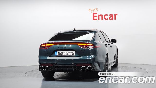 Kia Stinger из Кореи Encar