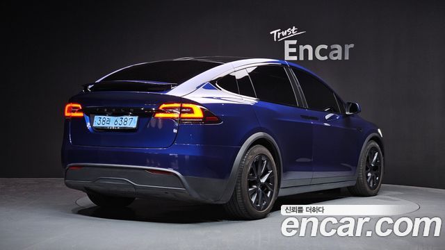 Tesla Model X из Кореи Encar