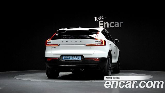 Volvo C40 из Кореи Encar