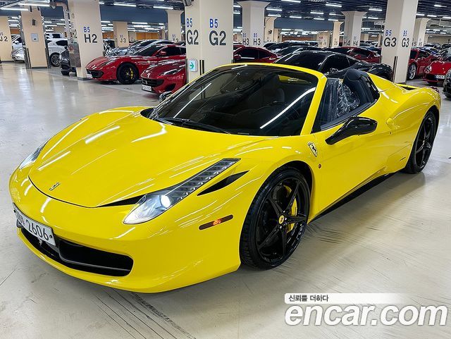 Ferrari 458 из Кореи Encar