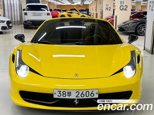 Ferrari 458 из Кореи Encar