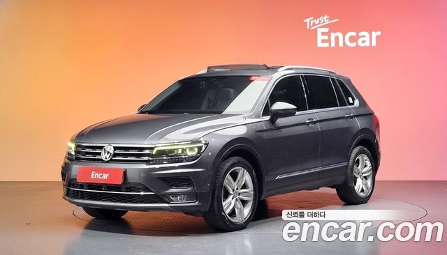 Volkswagen Tiguan из Кореи Encar