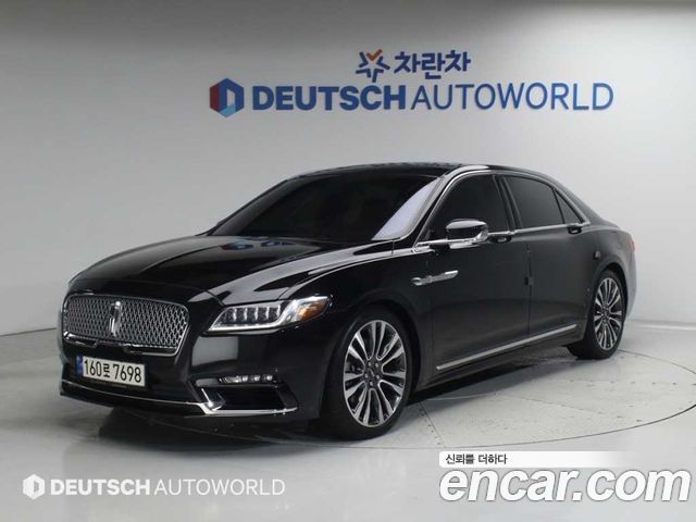 Lincoln Continental из Кореи Encar