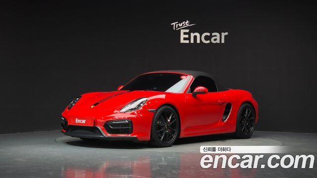Porsche Boxster из Кореи Encar