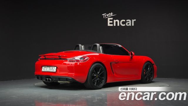 Porsche Boxster из Кореи Encar