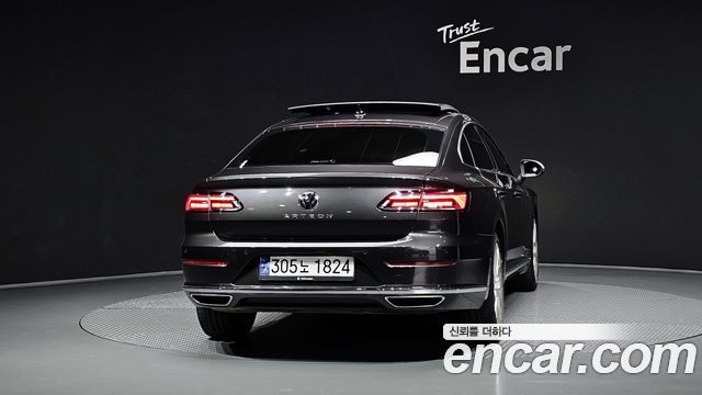 Volkswagen Arteon из Кореи Encar